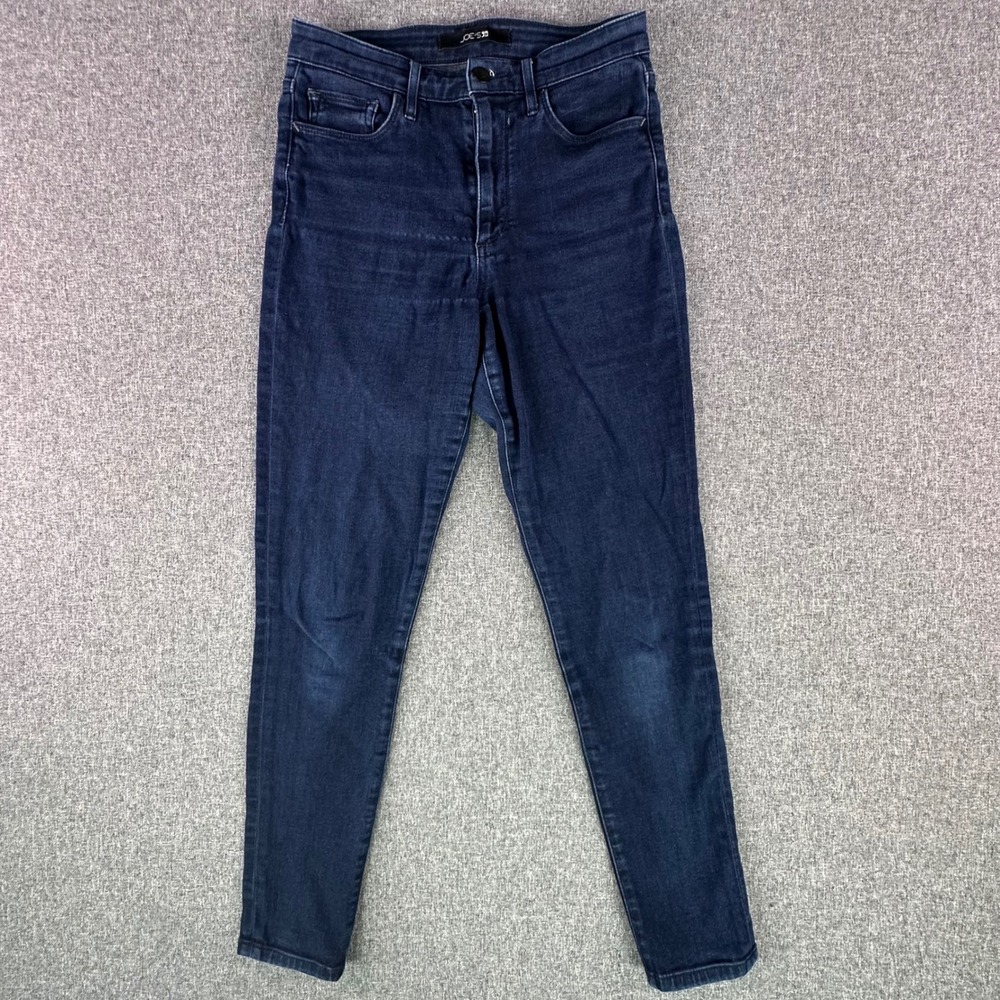 Joe's Jeans Jeans Womens 27 Peoria High Rise Skinny Ankle Dark Blue Stretch